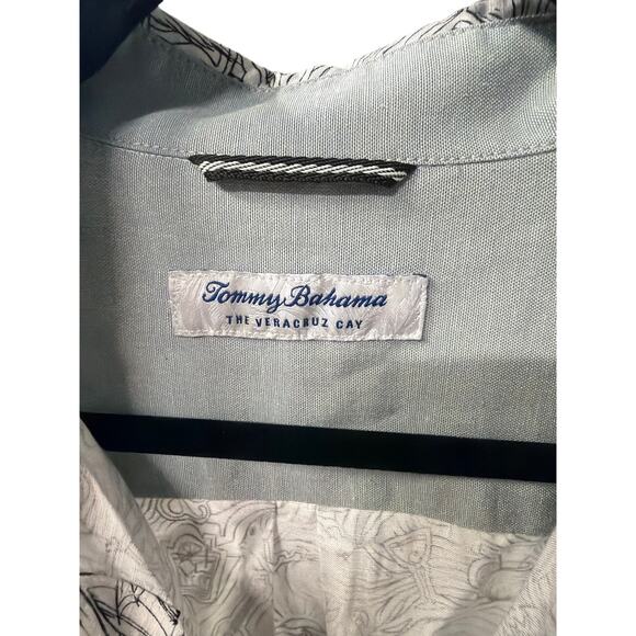 Tommy Bahama Veracruz Cay Coastal Button Up Shirt Men’s M - Picture 5 of 7